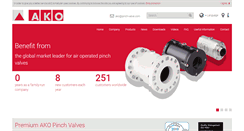 Desktop Screenshot of pinch-valve.com